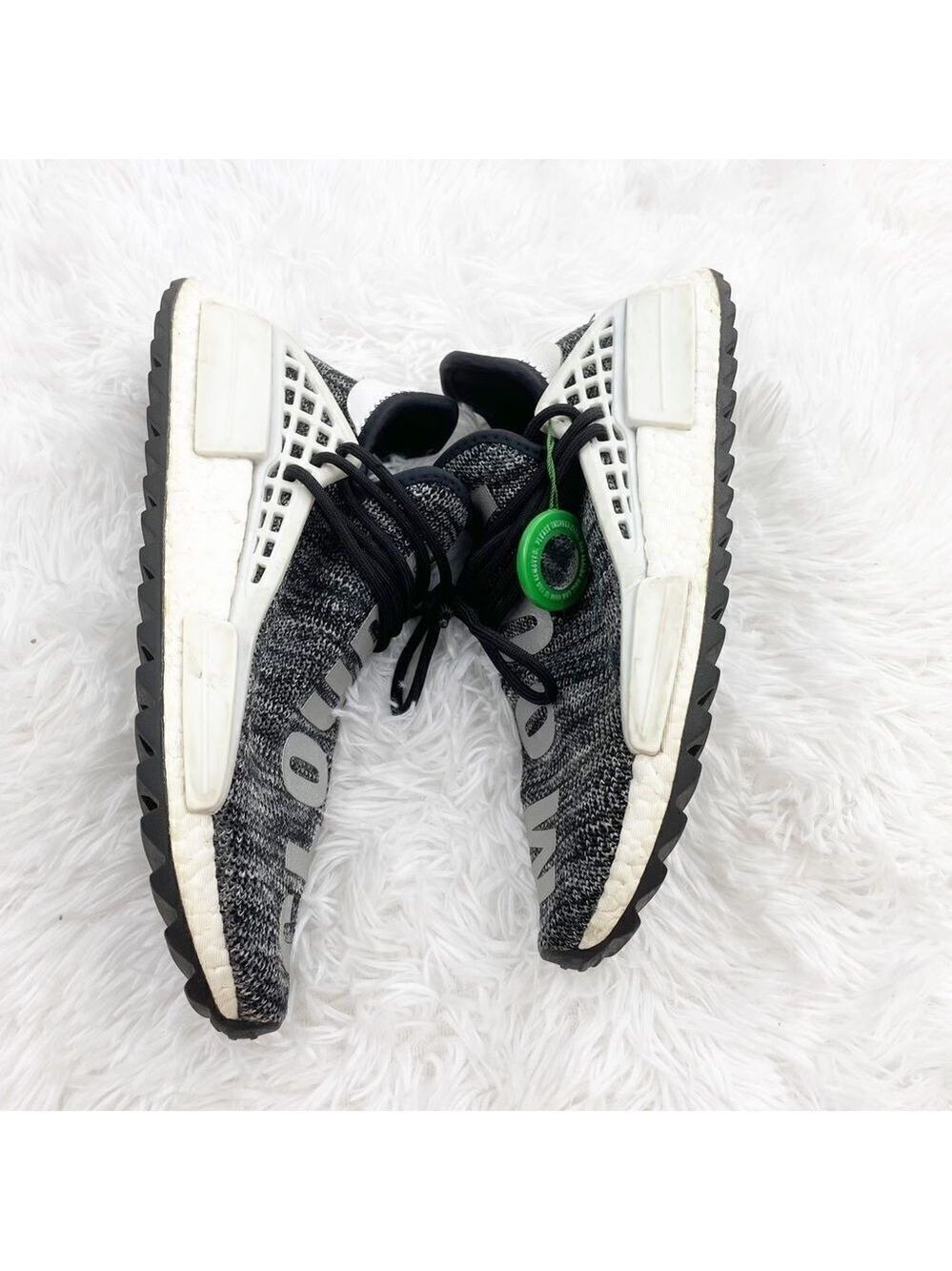 Adidas x Pharrell Williams Human Race NMD TR "Oreo" Sneakers - Picture 8 of 14